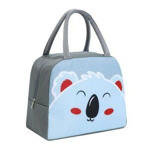 Morgan Sweet Koala Bear Blue Animal Face Insulated Lunch Bag Gift Packaged
